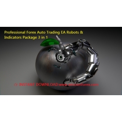Professional Forex Auto Trading EA Robots & Indicators Package 3 in 1